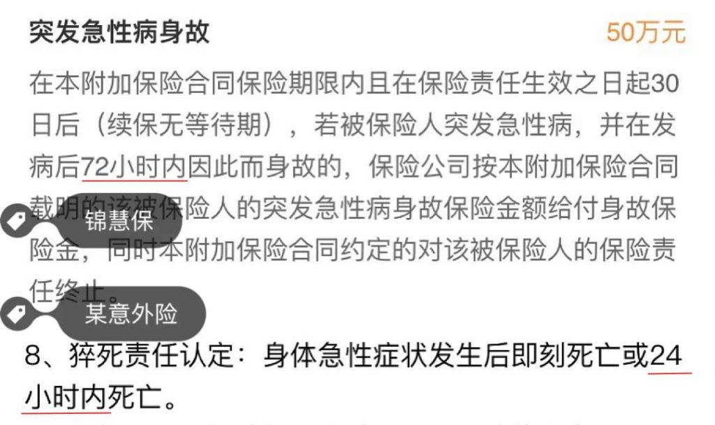 錦慧保意外險每年低至35元:自費藥可報銷,急性病猝死也能賠!插圖11 錦慧保意外險每年低至35元:自費藥可報銷,急性病猝死也能賠!插圖11