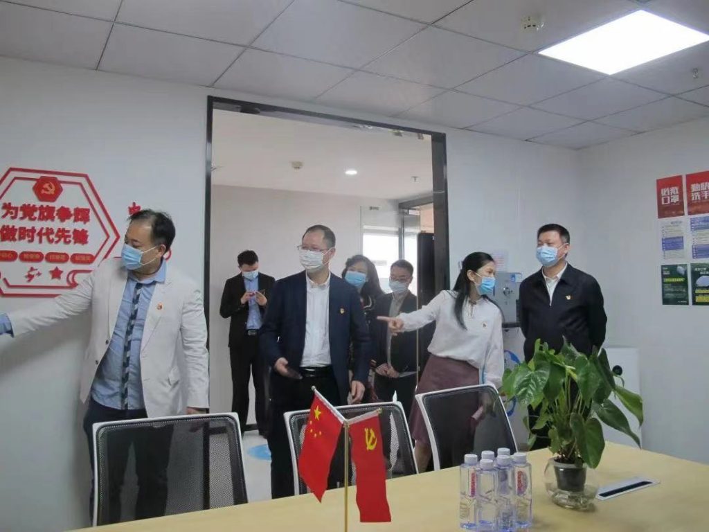 海珠區委、區工商聯、新港街等有關領導參觀創必承黨建陣地插圖12