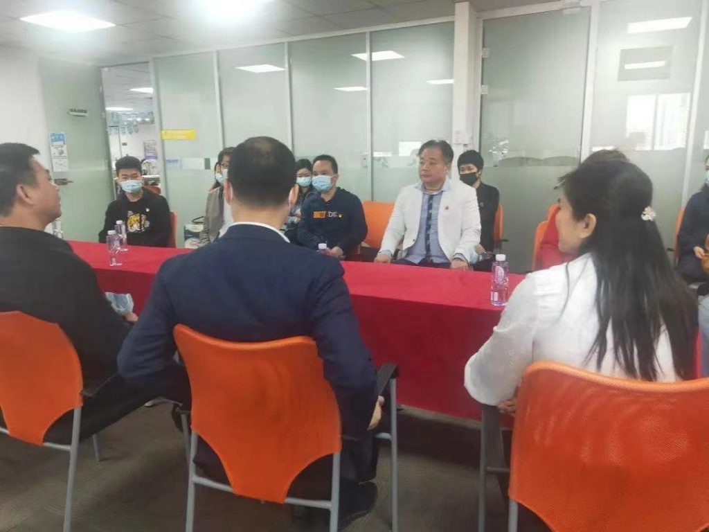 海珠區委、區工商聯、新港街等有關領導參觀創必承黨建陣地插圖16