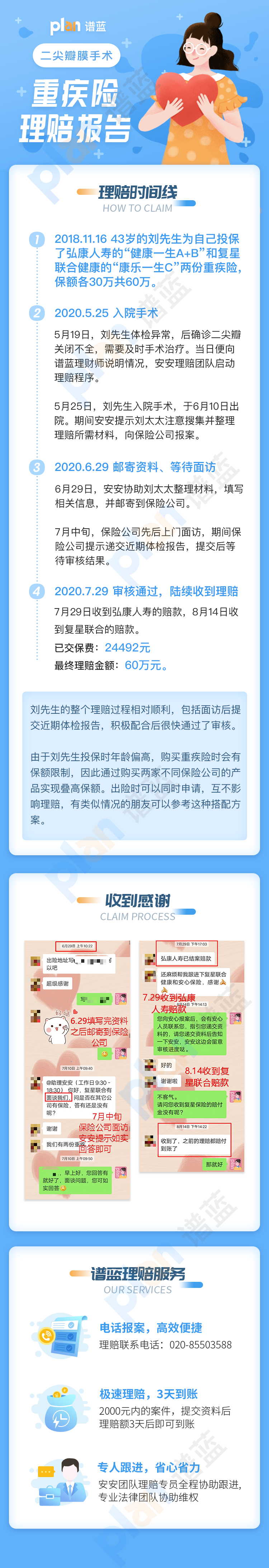 理賠案例Vol.12 | 買不了高保額重疾險？這樣疊加兩份保單，理賠互不影響！插圖