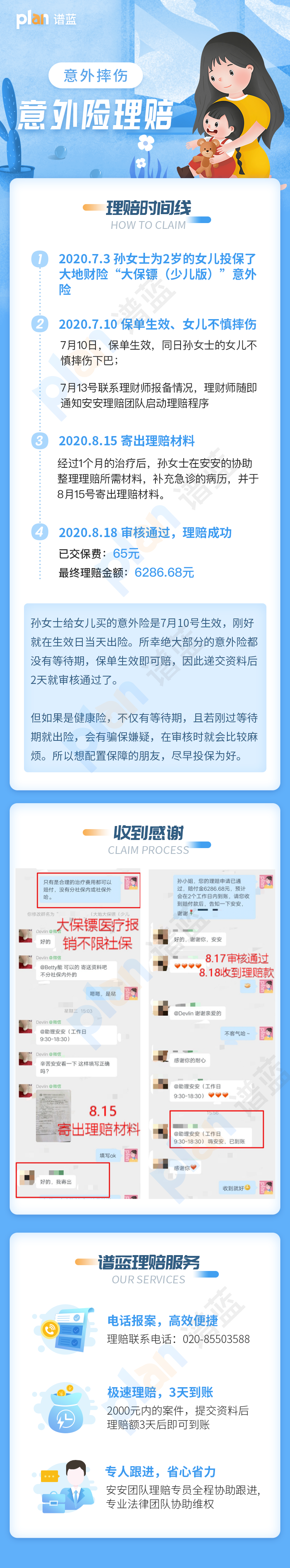 理賠案例Vol.17 | 意外險沒有等待期，保單生效後當日出險也能賠！插圖