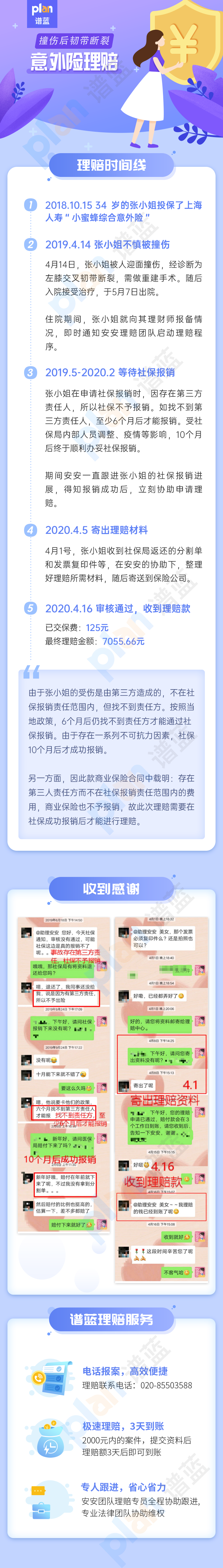 理賠案例Vol.20 | 發生意外先找責任方，其次才通過社保和商業保險報銷哦~插圖