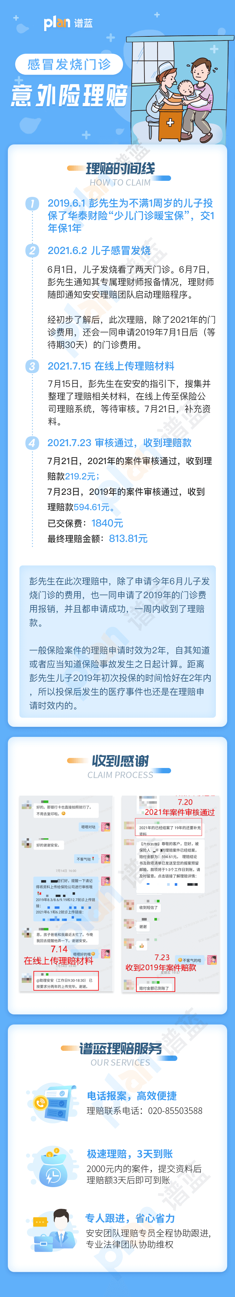 理賠案例Vol.54 | 出險後兩年內均可報案申請理賠～插圖