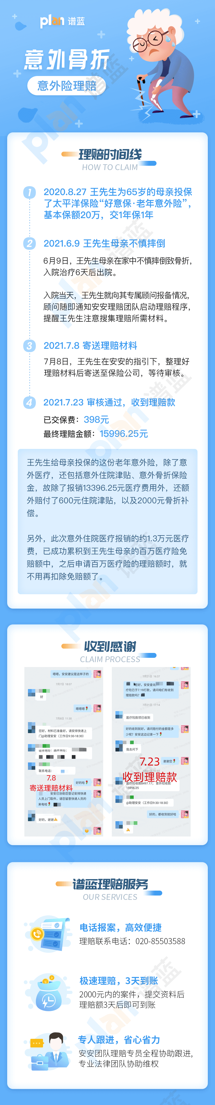 理賠案例Vol.64 | 每年小幾百元的意外險，給父母一份安心的保障插圖