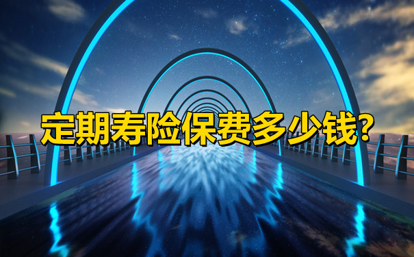 定期壽險保費多少錢？插圖