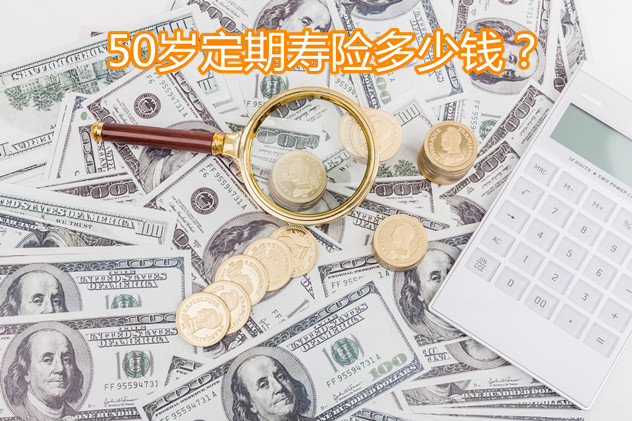 50歲定期壽險多少錢？插圖