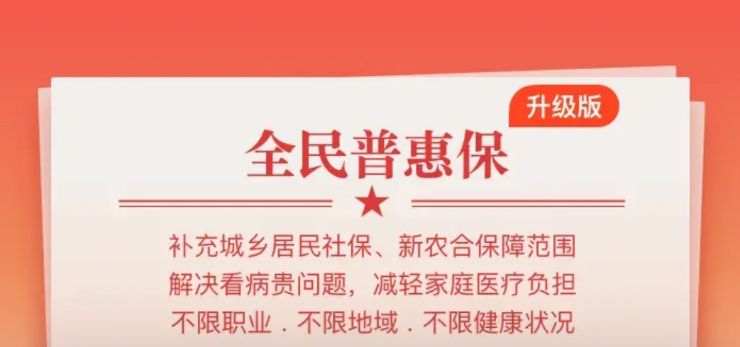 【全民普惠保升級版】一款全國都能買的惠民保，且社保內外都能報銷！插圖