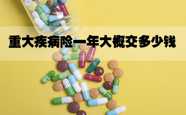 大病保險一年交多少錢？插圖