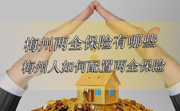 梅州有哪些兩(liang) 全保險？梅州人如何配置兩(liang) 全保險？插圖
