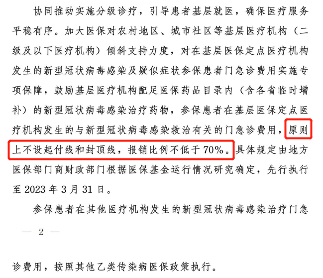 新冠實施“乙類乙管”，醫保報銷怎麽(me) 辦？插圖10