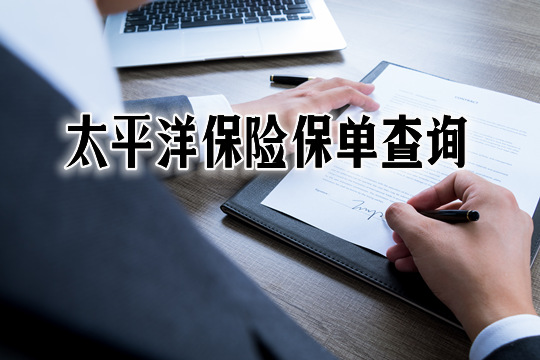 太平洋保險單查詢插圖