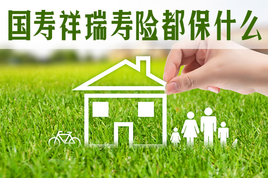 國壽祥瑞壽險有哪些保障？插圖