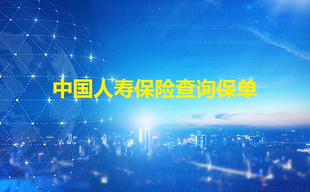 中國人壽保險查詢保單插圖