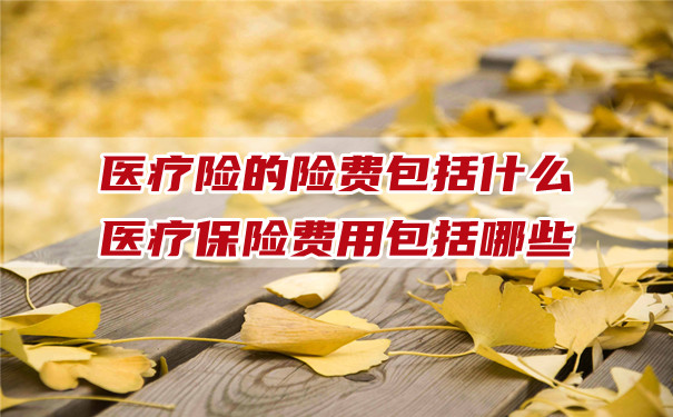 醫療保險的保險費是多少？插圖