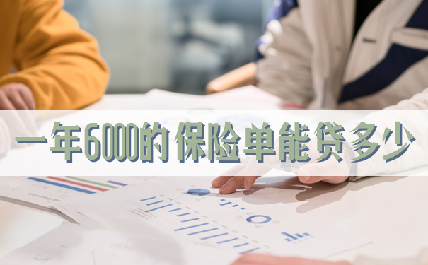 一年6000的保單能貸款多少？插圖2