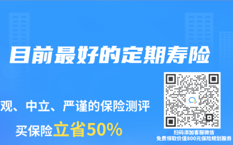 目前最好的定期壽險