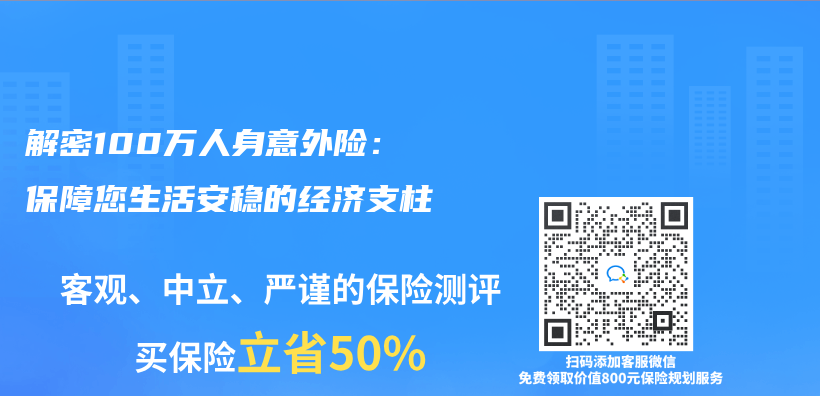 解密100萬(wan) 人身意外險：保障您生活安穩的經濟支柱插圖