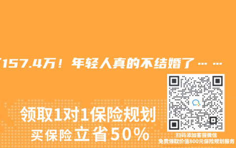 少了157.4萬！年輕人真的不結婚了……