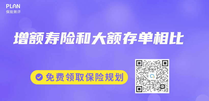 增額壽險和大額存單相比插圖