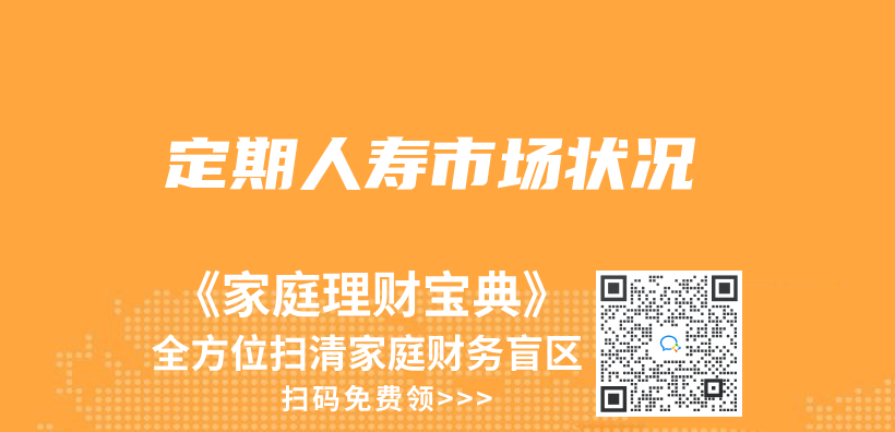 定期人壽市場狀況插圖