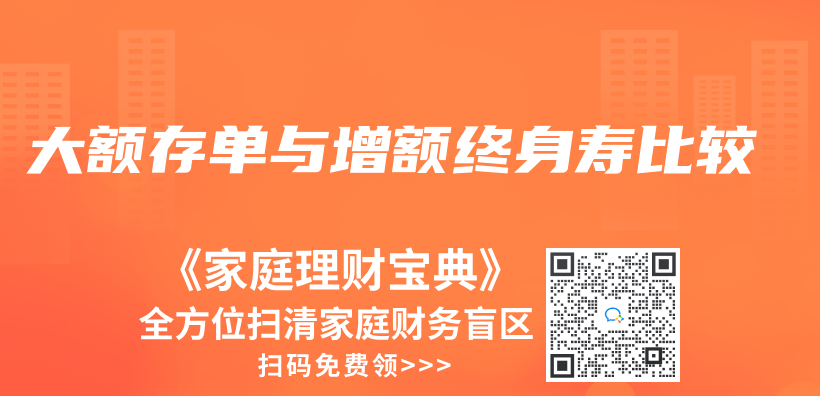 大額存單與(yu) 增額終身壽比較插圖