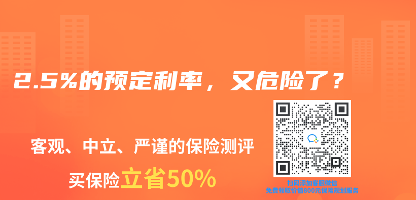 2.5%的預定利率，又危險了？插圖