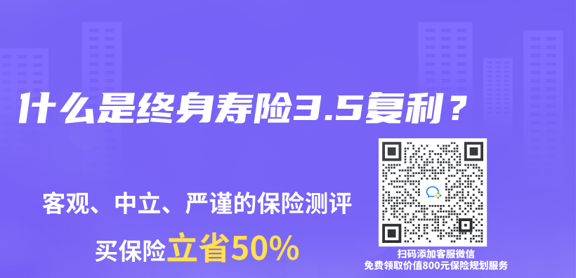 什麽(me) 是終身壽險3.5複利？插圖