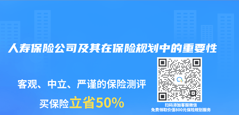人壽保險公司及其在保險規劃中的重要性插圖