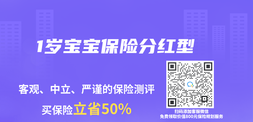 1歲寶寶保險分紅型插圖