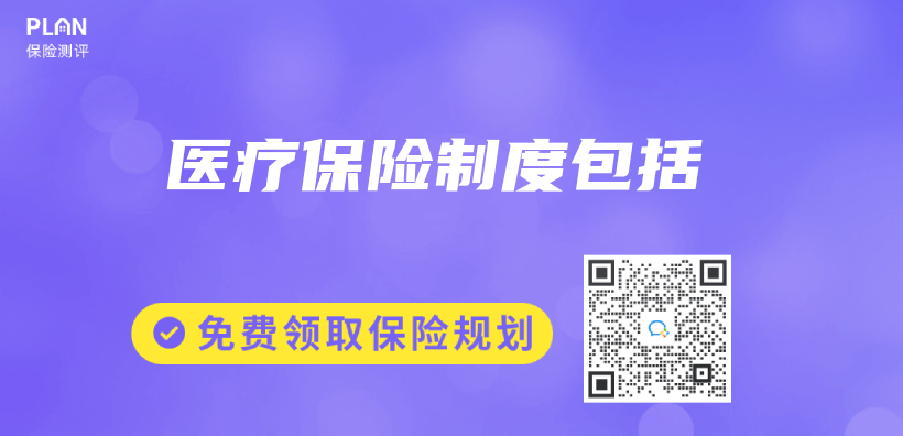 醫療保險製度包括插圖