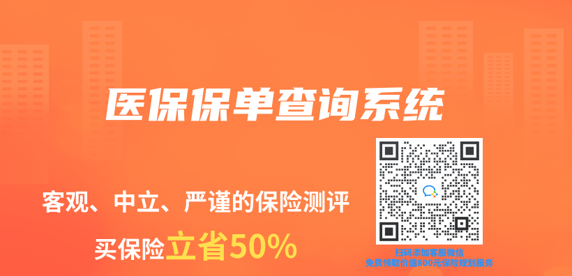 醫保保單查詢係統插圖