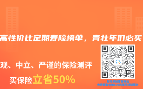 2025年2月高性價比定期壽險榜單，青壯年們必買！