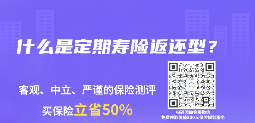 什麽(me) 是定期壽險返還型？插圖