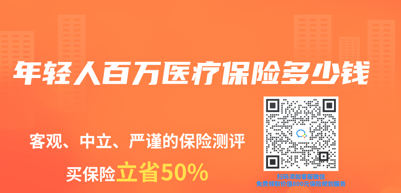 年輕人百萬(wan) 醫療保險多少錢插圖