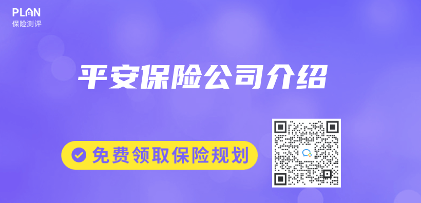 平安保險公司介紹插圖
