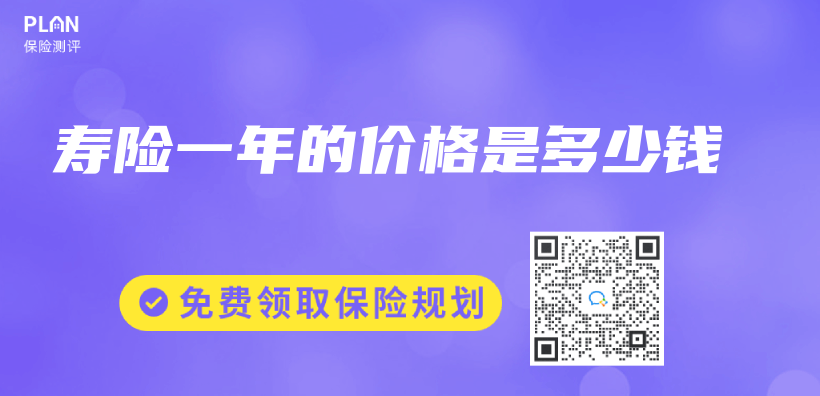 壽險一年的價(jia) 格是多少錢插圖