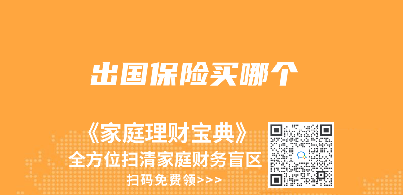 出國保險買(mai) 哪個(ge) 插圖
