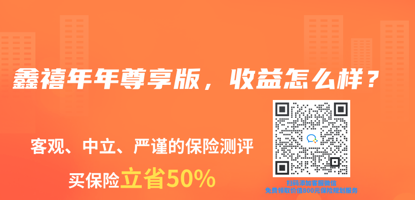 鑫禧年年尊享版，收益怎麽(me) 樣？插圖