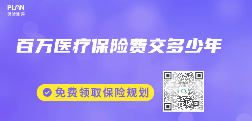 百萬(wan) 醫療保險費交多少年插圖