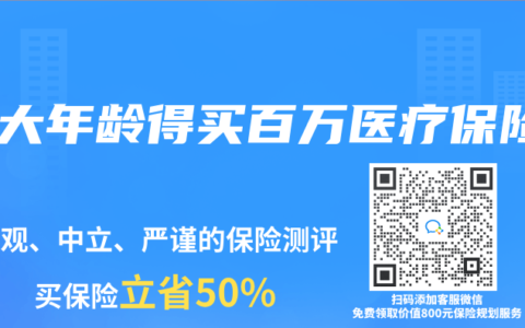 多大年齡得買百萬醫療保險