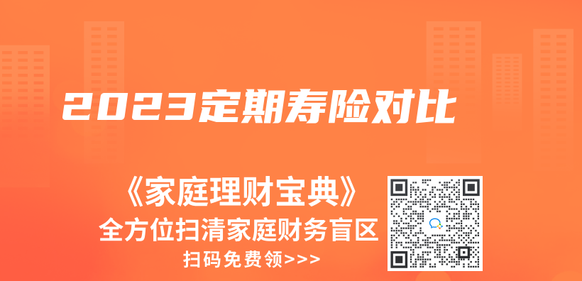 2023定期壽險對比插圖
