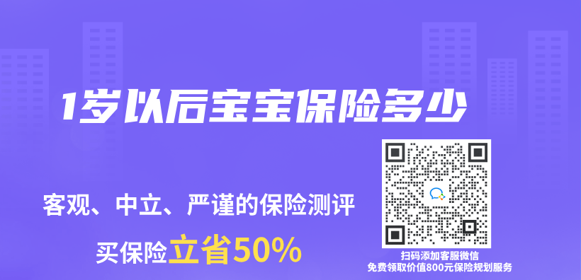 1歲以後寶寶保險多少插圖