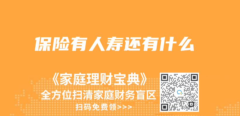 保險有人壽還有什麽(me) 插圖