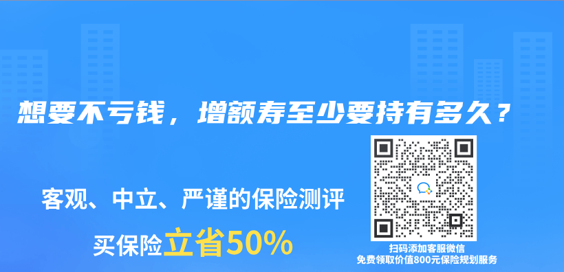 想要不虧(kui) 錢，增額壽至少要持有多久？插圖