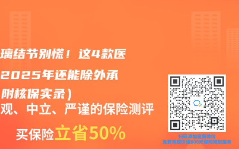 磨玻璃結節別慌！這4款醫療險2025年還能除外承保（附核保實錄）