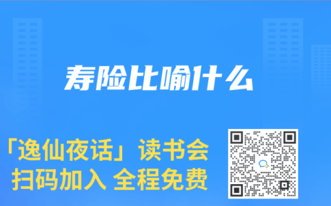 壽險比喻什麽