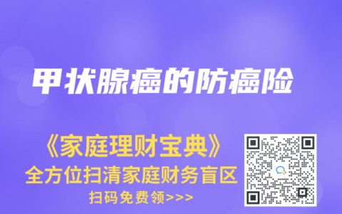 甲狀腺癌的防癌險