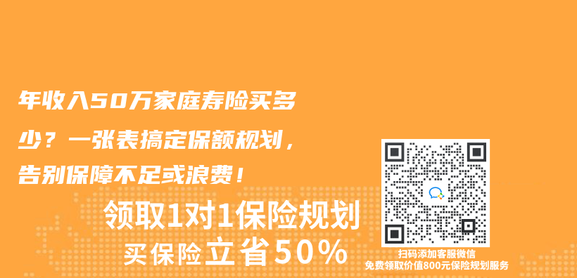 年收入50萬(wan) 家庭壽險買(mai) 多少？一張表搞定保額規劃，告別保障不足或浪費！插圖