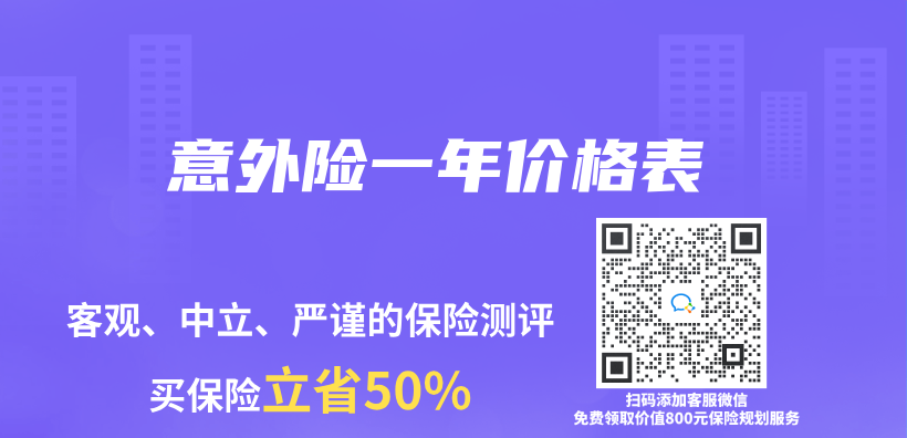 意外險一年價(jia) 格表插圖