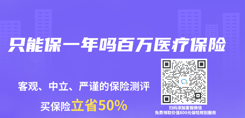 隻能保一年嗎百萬(wan) 醫療保險插圖